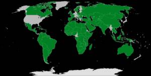 I riconoscimenti dello stato di Palestina 2 mappa